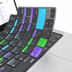 JCPal Figma Shortcut Guide Keyboard Cover for Apple MacBook Pro 14 inch and MacBook Pro 16 inch (M1-M4 Models) and MacBook Air 13 inch and MacBook Air 15 inch (M2-M4 Models) (US-Layout)