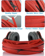 TXEsign Universal Replacement Headband Cushion Pad Cover Protector Compatible with ATH M50X, QC 35i/35ii, QC25, Solo 2/Solo 3, Studio 2/3 Headphones (Red)