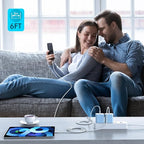 【Apple MFi Certified】20W USB C Fast Charger iPhone 16 15 Charge Block 3Pack 6 FT TypeC Fast Charger Cable for iPhone 16/16 Pro/16 Pro Max/iPhone 15/15 Pro Max/15 Plus All USB C Charging Devices(Blue)