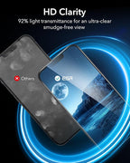 ESR 3 Pack for iPhone 13 Pro Max/iPhone 14 Plus Screen Protector, [9H Hardness] [Military Grade Shatterproof] Tempered Glass Film with Flawless Fit Tray