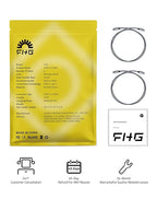FHG USB C to USB C Cable 3.3FT 2Pack, PD 60W/3A USB C to USB C Fast Charging Cable from 20% to 90% in 30mins, 5Gbps USBC Data Cable, Nylon Braided Compatible for Samsung Galaxy S23/iPhone 15