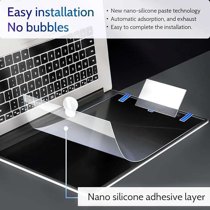 3 Pcs 14 Inch Anti Blue Light Screen Protector Compatible With Lenovo Hp Dell Acer Asus Samsung etc Laptop-16:9 Aspect, 14" Computer Monitor Glare Filter Uv Blocker Shield Cover Eye Protection Film