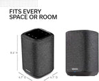 Denon Home 150 Wireless Smart Speaker – Compact Design, Wi-Fi & Bluetooth, HEOS Built-in, Alexa Built-in, Siri & AirPlay 2, Spotify Connect, Multi-Room Support, Black