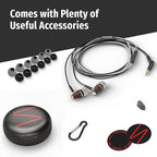 Symphonized Wired Earbuds with Microphone – 90% Noise Cancelling Ear buds with Mic, in Ear Headphones Wire for Computer & Phone, Earphones 3.5 mm Jack