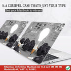 CISSOOK Creative Bulb Hard Shell Case for MacBook Air 13.6 inch M3 A3113 A2681 M2 2025 2024 2022 Release, Plastic Hard Shell Cover with Keyboard Cover for MacBook Air 13.6 M2 M3 2022-2025