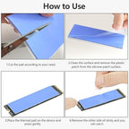 UCEC 30PCS Silicone Thermal Pads GPU, Reusable CPU Thermal Pad GPU Thermal Pads SSD Thermal Pad, Conductive Heatsink 0.5/1.5/ 1mm Thermal Pad for Chip LED IC Heat Conduction, Blue