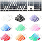 Allinside Ombre Gray Cover for Apple iMac Magic Wireless Keyboard with Numeric Keypad MQ052LL/A A1843 US Layout