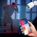 XMARTO Wireless Security Camera System 16CH Wi-Fi 6 16PC 3MP Wireless Security IP Camera System(Built-in Router, Plug N Play, Mobile View, Night Vision, Supports Audio Microphones)