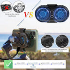 Neveika Phone Cooler, Cellphone Radiator with Dual Semi-Conductor Cooling Chip, Mobile Phones with a Width of 6 to 8 cm for Tiktok Live Streaming, Outdoor Vlog, Mobile Gaming.