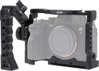 A7 IV Cage Support, Hersmay Camera Cage with Top Handle for Sony A7 IV / A7S III Full Frame mirrorless Camera