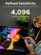Lenovo Digital Pen 3 for Laptops, Supports Multiple Protocols, Advanced Tilt Recognition, Tidal Teal