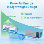 Redodo 24V 200Ah LiFePO4 Lithium Battery, Built in 200A BMS, Max. 5120Wh Energy, Up to 15000 Deep Cycle Lithium Battery, Perfect for Solar Home System, RV, Off Grid, Marine