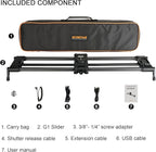 Konova New G1 Wireless Motorized Integrated Carbon Slider for Video, Time Lapse, Stop Motion, Parallax Panormaic Shooting (60cm (23.6"))