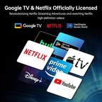 KTC 32 Inch 4K Smart Monitor with Google TV System 3840 * 2160P Netflix Licensed Type C 65W PD Speakers 5W*2 Dolby Audio Hey Google Voice Remote HDR WiFi Bluetooth VESA Tiltable 32 in Smart TV