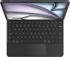 nimin Keyboard Case for 2024 iPad Air 13 and iPad Pro 12.9 6th, 5th, 4th, 3rd Gen,Magic Keyboard for iPad Pro 12.9, Trackpad,Magnetic Attach,7-Color Backlight, Auto Sleep/Wake,Obsidian Black