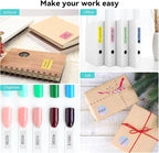Label Maker Machine - Portable Bluetooth Mini Label Printer - Smartphone Handheld Thermal Sticker Small Labeler Multiple Templates Font Icon Inkless Custom Label for Home Kids School Items