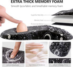 Mouse Pad Wrist Support, 2 in1 Keyboard Wrist Rest+ Ergonomic Mouse Pad, Non-Slip Wrist Rest for Computer Keyboard, Made Easy Typing & Relieve Wrist Pain(Sun Moon)