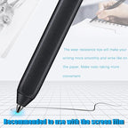 Universal Fit No Worn Out Fine Titanium Alloy Fine Pencil Nibs Compatible with BOOX Pen 2 Pro,iReader,IFLYTEK,Lamy AL-Star Digital Pen, Ballpoint Replacement Tips for eReader Digital Pen,2 Pcs