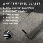 EGKimBa compatible with iPhone 14 Plus or iPhone 13 Pro Max Privacy Screen Protector, 6.7 inch Gradient Colorful Electroplated Anti-Spy Anti-Blue Light Easy Installation Tempered Glass