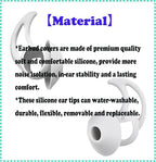 Silicone Earbud Tips 3 Pairs Small Eartips Compatible with Bose QuietComfort Earbuds and Sport Earbuds