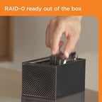 Western Digital 24TB My Book Duo Desktop RAID External Hard Drive HDD, USB 3.1, With Password Protection and Auto Backup Software - WDBFBE0240JBK-NESN