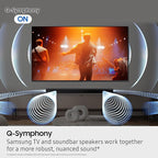 Samsung B-Series Soundbar HW-B750F 5.1 ch Subwoofer (2025 Model) Voice Enhance Mode, Q-Symphony, Adaptive Sound