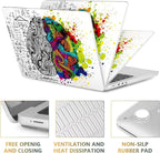 CISSOOK Creative Brain Hard Shell Case for MacBook Pro 14 inch Case 2024 2023 2022 2021 Release A3401 A3112 A3185 A2992 A2918 A2779 A2442, Brain Cover for MacBook Pro 14 M1 M2 M3 M4 Pro/Max Chip