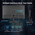 KTC 24 Inch QHD 100Hz Computer Monitor IPS 2K, 1300:1 Contrast, Anti-Blue Light Screen, 122% sRGB, FreeSync & G-Sync Compatible, HDMI2.0 & Display Port 1.4, PC Monitor for Gaming Office Work H24T27