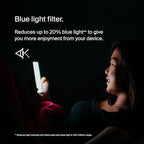 Belkin ScreenForce UltraGlass Blue Light Filter Screen Protector for iPhone 14 Pro Scratch-Resistant Impact Protection w/Included Easy Align Tray for Bubble-Free Application