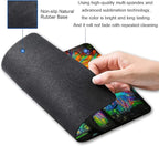Spring Life Tree Custom Design Square Waterproof Non-Slip Rubber Base Mouse Pad for Office Laptop, 9.5"x7.9"x0.12" Inch