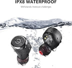 TOZO T10 Wireless Earbuds Bluetooth 5.3 Headphones, App Customize EQ, Ergonomic Design, 55H Playtime, Wireless Charging Case, IPX8 Waterproof Sound in-Ear Headset, 2025 New Version