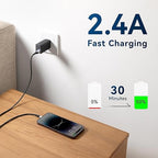 iPhone Charger 3 Pack 6 Ft [Apple MFi Certified] USB to Lightning Cable Fast Charging Cord Compatible with iPhone14/13/12/11 Pro Max/Pro/XS Max/XS/XR/X/8 Plus/8/7/iPad/iPod/AirPods, Black