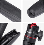 ULANZI MT-08 Extension Pole Tripod, Mini Selfie Stick Tripod Stand Handle Grip for Osmo Pocket3 Webcam iPhone 11 Pro Max Smartphone Canon G7X Mark III Sony ZV-1 RX100 VII A6400 A6600 Cameras Vlogging