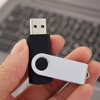 Aiibe 64GB Flash Drive 10 Pack 64GB USB Flash Drives Bulk USB Drive Thumb Drive 64 GB USB 2.0 Memory Sticks Pen Drives Jump Drive (Black)
