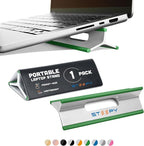 Steepy Portable Laptop Stand for Desk – Adjustable Height, & Portable Laptop Holder – Ergonomic Computer Stand for Cooling & Comfort – Slip-Proof, Sturdy Design – Universal Fit for 13-17 Inch Devices