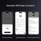 QCC Dongle Pro USB-C Bluetooth Adapter, Bluetooth 5.4 Audio Adapter with LDAC,aptX Lossless&aptX-Adaptive,Low Latency Wireless Lossless Transmitter to Connect Wireless Headphones & Earbuds