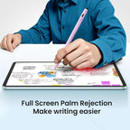Stylus Pen for iPad(2025-2018),13 mins Fast Charge Pencil with Tilt Sensitivity and Palm Rejection for iPad A16/10/9/8/7/6,Air 13"/11"/M3/M2/5/4/3,Pro 11"/13"/12.9"/M4/M2/M1,Mini 7/6/5,Lilac