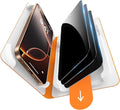 GolbinBox 3-Pack Privacy Screen Protector for iPhone 15/16 6.1 Inch,Military-Grade Shatterproof Anti-Spy HD Tempered Glass with Installation Tray,Dust and Bubble Free,9H Hardness,Anti - Fingerprint