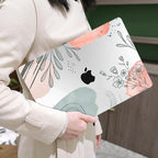 MEEgoodo Case for MacBook Air M4/M3/M2 13.6 inch 2025 2024 2022, Fit Model A3240 A3113 A2681, Compatible with MacBook Air 13 inch, Laptop Hard Shell Case with Keyboard Cover, Watercolor Floral 3