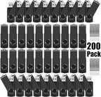 EASTBULL USB Flash Drive Bulk 8GB 200 Pack with Lanyards USB 2.0 Thumb Drive Bulk Memory Stick Swivel Pen Drive for Storage and Backup 8GB 200 Pack