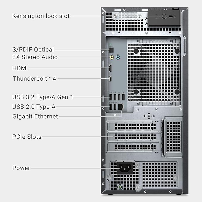 Dell Tower Plus EBT2250 Desktop Computer - Series 2 Intel Core Ultra 9 285 24-Core Processor up to 5.6 GHz, 64GB DDR5 RAM, 8TB SSD, Intel UHD Graphics 770, Windows 11 Pro, Graphite - EBT 2250