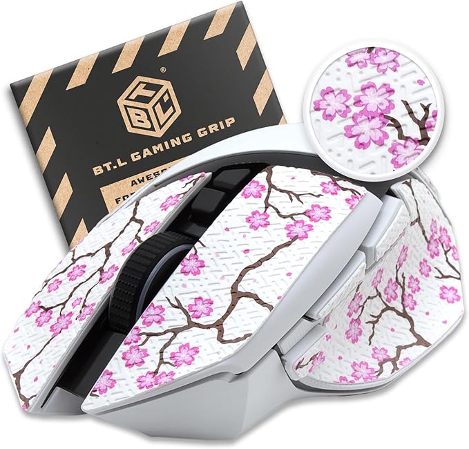 BT.L Mouse Grip for Razer Basilisk V3, V3 Pro, X HyperSpeed, and Ultimate (Sakura)