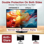 2 Pack 22 Inch Privacy Screen for Computer Monitor 16:10 Aspect Ratio, Eye Protection Anti Glare Computer Screen Cover, Removable Anti-Scratch Computer Screen Privacy Shield for 22'' Widescreen Monitor