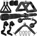 Cable Machine Attachment for Home Gym, Tricep Press LAT Pull Down Attachment, Cable Machine Accessories, Tricep Press Down Cable Attachment for Weight Fitness Multiple Options