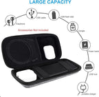 Powerbank Hard Drive Case Compatible with Anker Power Core 26800mAh/ PowerCore +26800mAh, RAV Power 26800/20100/20000mAh, ROMOSS 30000mAh, Miady 10000/15000mAh (Medium-Light Grey)
