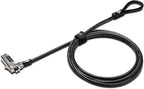 Kensington NanoSaver™ Combination Laptop Lock, Resettable Computer Security Locking Cable for Ultra-thin Laptops for HP Lenovo Asus Acer, Resettable 4-wheel Number Code (K60603WW)