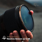 PolarPro 82mm Peter McKinnon VND Camera Filter - 6-9 Stop Variable Neutral Density Lens Filter for DSLR/Mirrorless Professional Video – PMVND Signature Edition II for Cinematic Shutter Speed Control