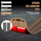 Floor Cord Cover Self Adhesive Cord Hider,3.3FT Cable Management, Extension Strip Protector for Wires, Prevent Cable Trips for Offices, Gyms, Exhibitions Cavity:0.47"(W) x 0.35"(H) Wood Walnut