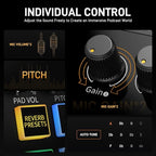 MAONO Podcast Equipment Bundle: Audio Interface mixer with Dual XLR Input for Podcast Streaming - MaonoCaster E2 Gen2