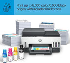 HP Smart Tank 7301 Wireless All-in-One Refillable Ink Tank Printer, Scanner, Copier with 2 years of ink included, Best for home office(28B70A)